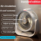 Electric Fan Household Usb Rechargeable Floor Fan Air Circulator